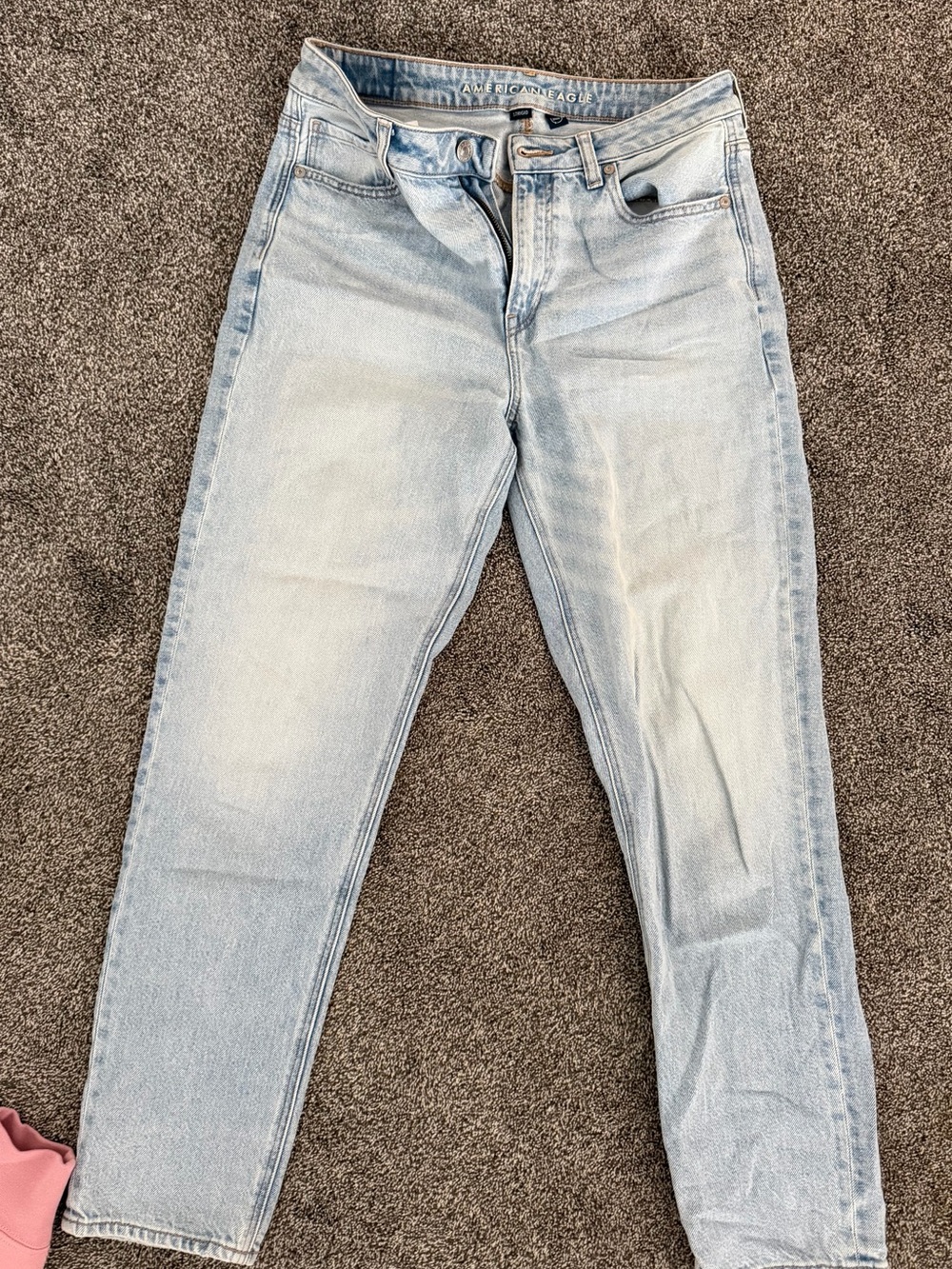 American Eagle Outfitters Light Blue High-Rise Jeans